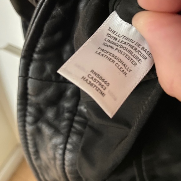 Halogen Leather Moto Vest - Picture 8 of 8